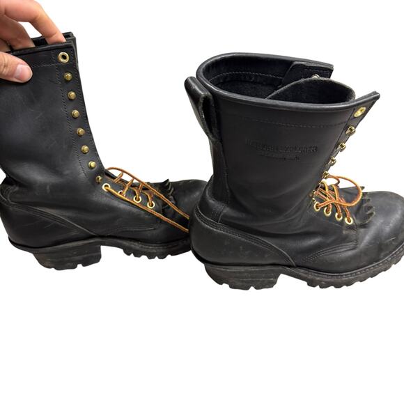 White’s Hathorn Boots Explorer Smoke Chaser Jumper Logger Mens Work Boots 10 D?? - Picture 4 of 8